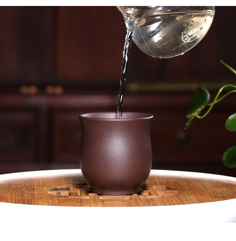 130cc China Tea Cup Marked Authentic Yixing Zisha Cup Master Tea Cups Handmade