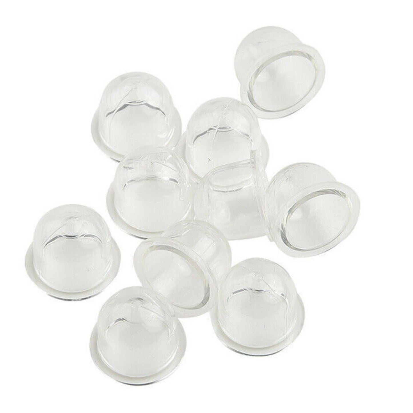 10Pc 22mm Petrol Fuel Primer Bulb For Chainsaws Trimmers Brushcutters Carburetor