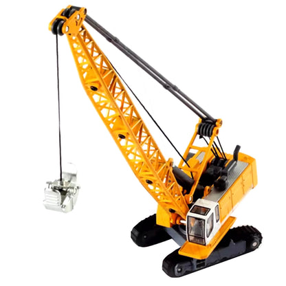 1/87 Scale Diecast Alloy Machinery Crawler Tower Cable Excavator Vehicle Model