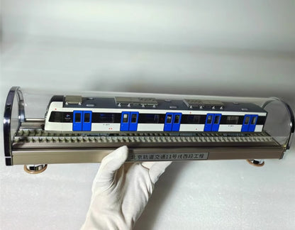 1:68 43CM Beijing Metro Line 11 Passenger Car Trains Vehicle Diecast Model