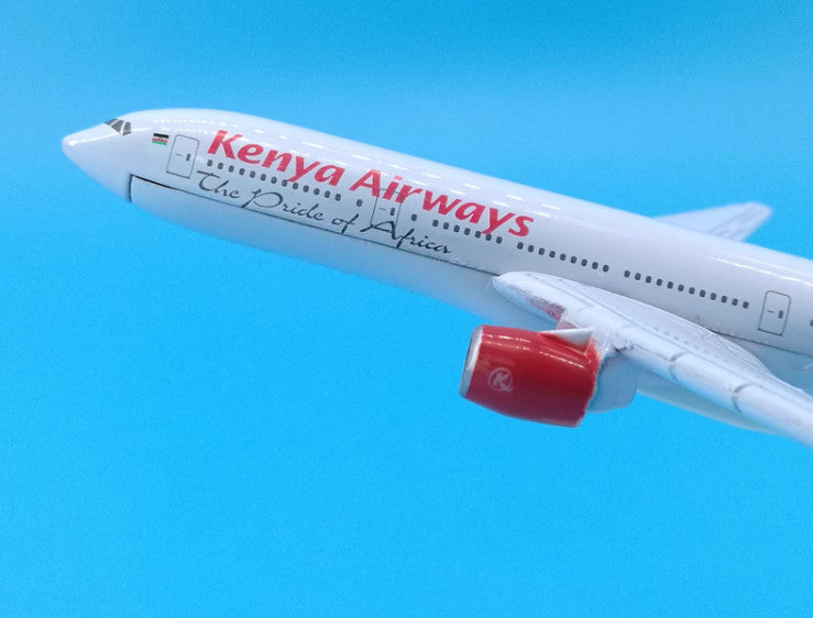 16cm Kenya Airways BOEING 777 Passenger Airplane Diecast Aircraft Plane Model