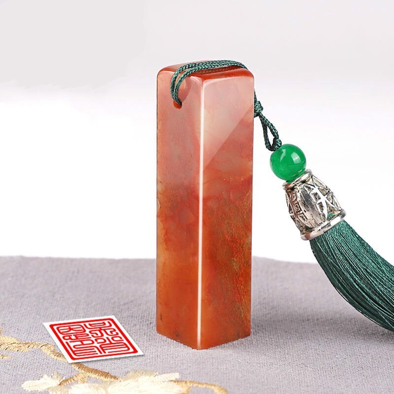 Stone Chinese Personal Seal Customized Calligraphy Painting Seal Clear Stamps