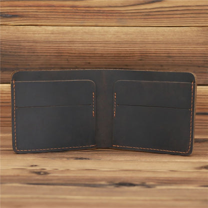 Genuine Leather Vintage Wallet Clutch Money Purse Bag Card Holder A/B Sizes 1 PC