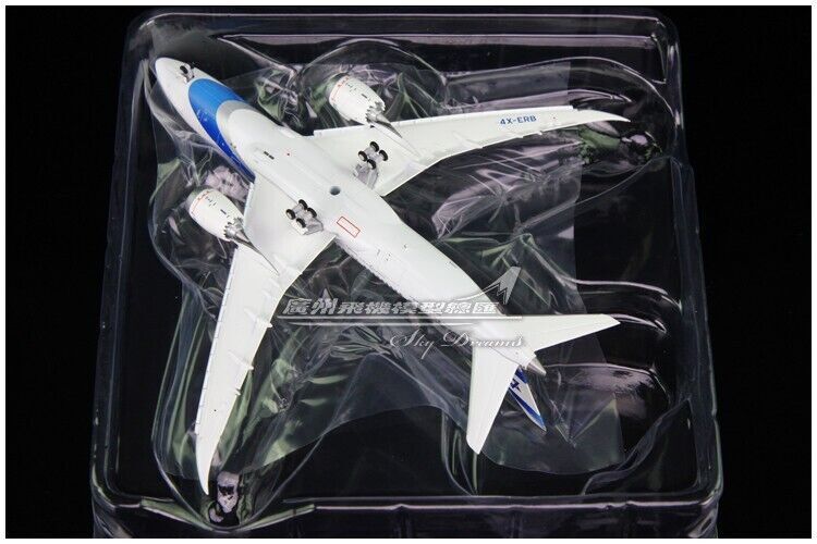 1:400 JC Wings El Al BOEING 787-8 Passenger Airplane Flap Down Diecast Model
