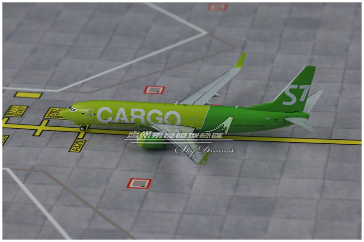 1:400 GeminiJets S7 Airlines BOEING B737-800 Airplane Diecast Plane Craft Model
