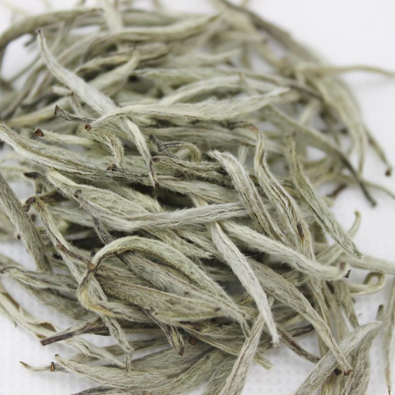 Premium Silver Needle White Tea China Baihao Yin Zhen Loose Tea 75g Tin -