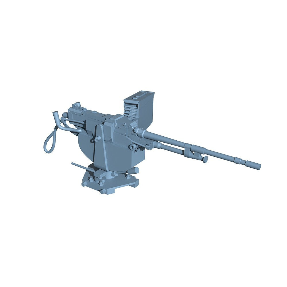 Yao's Studio LYTG72019 1/72 Model US M1 Machine Gun Group For Trumpter 07278
