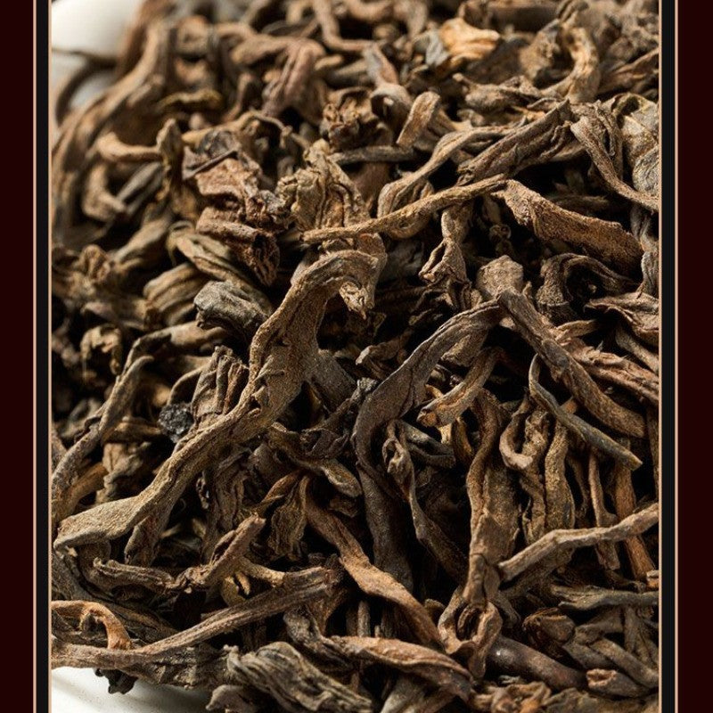 500g Yunnan Menghai Ripe Pu'er Tea Authentic Ancient Tree Royal Court Bulk Tea