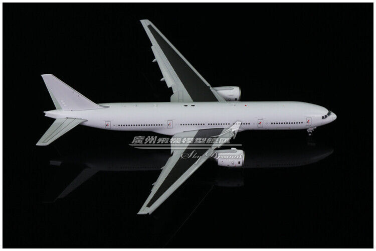 1:400 JC Wings BOEING 777-200 Passenger Blank Airplane Flap Down Diecast Model