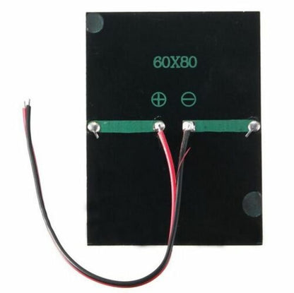 1*Mini DIY Solar Power Charger Panel PV Solar Power PCB Panels 430mA 0.65W 1.5V