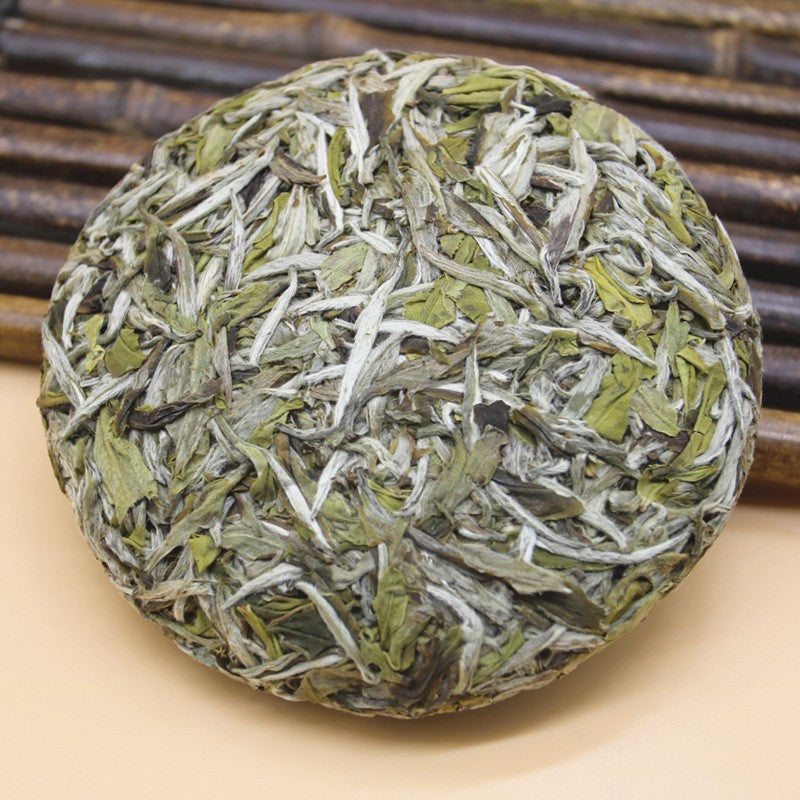 100G genuine Fuding White Tea Alpine Peony King Aged Mini Tea Cake -
