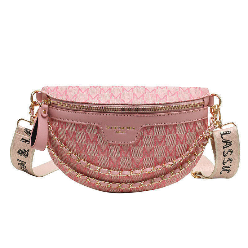 Printed Plaid Pattern Packs Women Bag Female Waist Pack Ladies Crossbody Bag