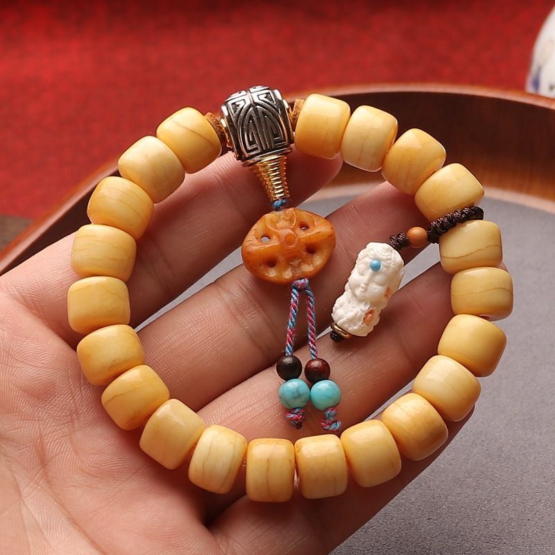 Tibetan Bead Bracelet Mala Beads Prayer Jewelry Unisex Hand String