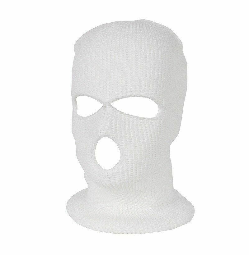 Knitted Face Mask Cover Winter Balaclava Full Face Outdoor Sports Balaclava Hat