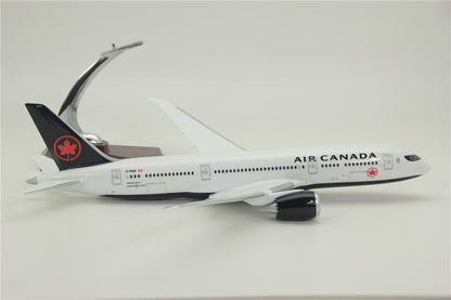 43CM AIR CANADA BOEING 787 C-FKSV Passenger Airplane Resin Aircrarft Plane Model