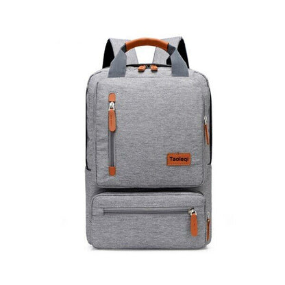 Men Backpack Casual Business Notebook Bag Light 15.6-inch Laptop Bag Anti-theft