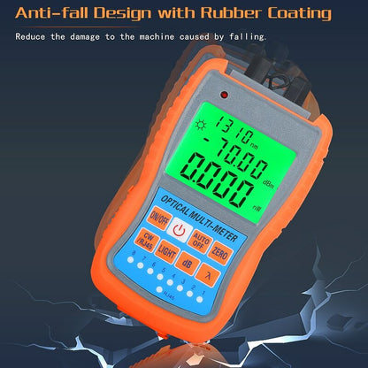 AUA-G70B/50B 4in1 Mini Optic Power Meter Visual Fault Locator Network Cable Test