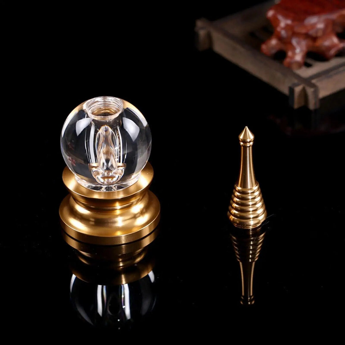 Small Stupa Temple Statue Buddha Ornaments Handicraft Buddhism Supplies