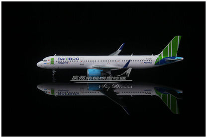 1:400 JC Wings BAMBOO AIRWAYS AIRBUS A321NEO Passenger Airplane Diecast Model