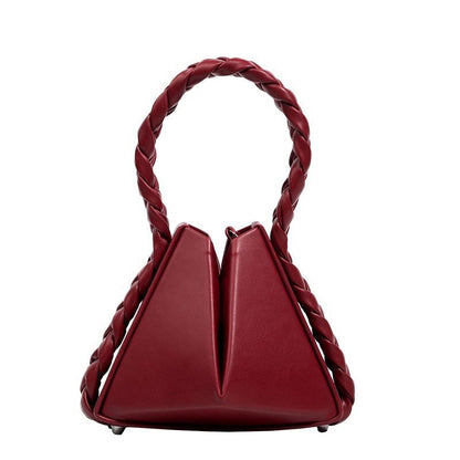 Shoulder Bag Simple Triangle Fashion Small Bag Handbag Purse Travel 16*20*7 CM