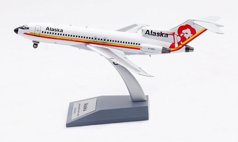 1:200 InFlight Alaska BOEING 727-100 Airplane Plane Diecast Aircraft Model