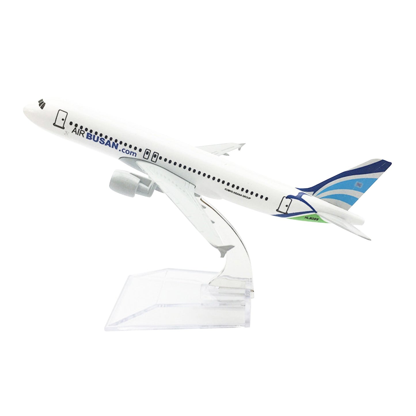 1:400 16cm A320 Air BUSAN Airplane Model Alloy Plane Diecast Plane Model Gifts