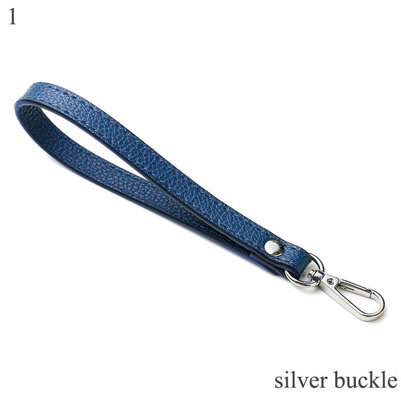 PU Leather Wallet Strap Replaceable Handbag Metal Bag Wrist Strap Key Belt