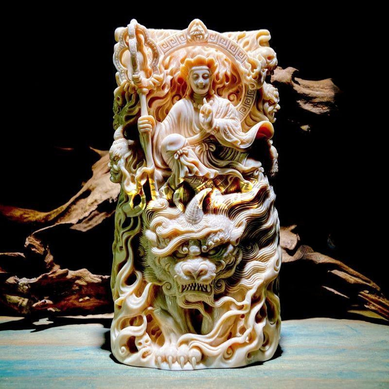 Handmade Decorations Four Great Bodhisattvas Tibetan King Offering Pendants