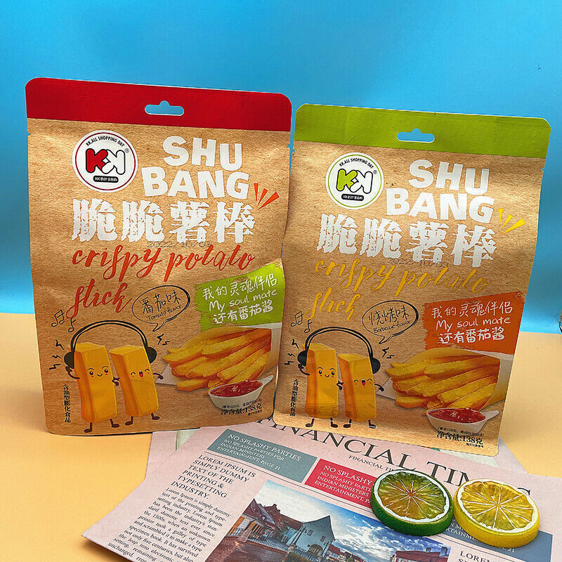 超友味脆脆薯棒138g袋膨化零食薯条追剧休闲食品解馋食品 Super Friendly Crispy Potato Bar 138g/ Bag