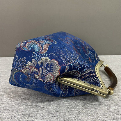 Vintage Shell Lock Bag Chain Shoulder Crossbody Bags Tote Handbags Purses Cloth