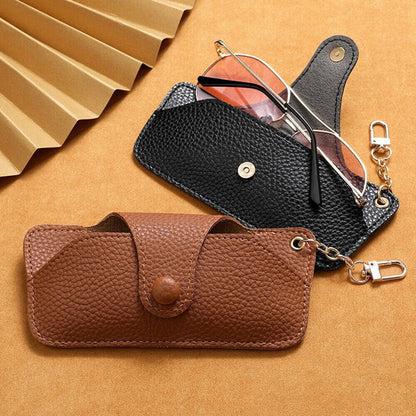 Soft PU Leather Eyeglasses Sunglasses Reading Glasses Case Pouch Storage Bag US