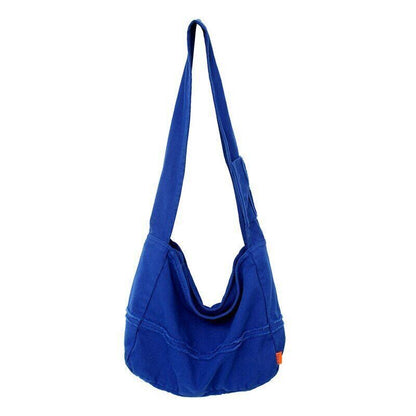 Ladies Bag Unisex Canvas Student Shoulder Bag Handbag Women Shopping Bag