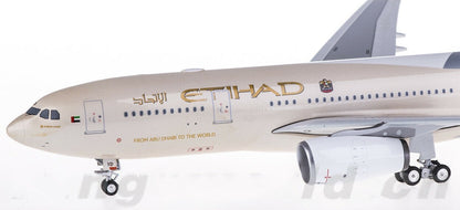 1:200 30CM Eagle ETIHAD AIRWAY AIRBUS A330-200 Passenger Airplane Diecast Model