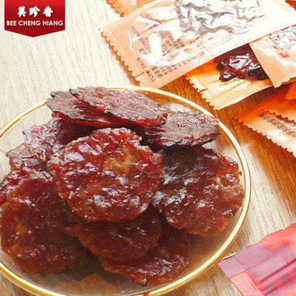 美珍香迷你金钱烧烤猪肉干200g休闲零食 Mei Zhen Xiang Mini Money Bbq Pork 200g Casual Snack