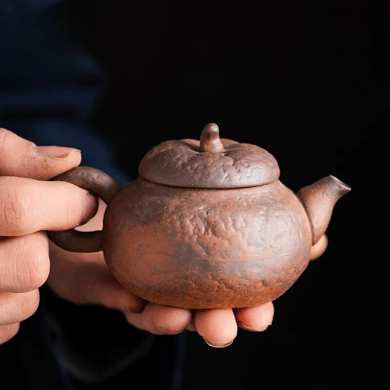 Teapot Coarse Pottery Tea Making Tea Infuser Tea Kettle Chinese Small Teapot
