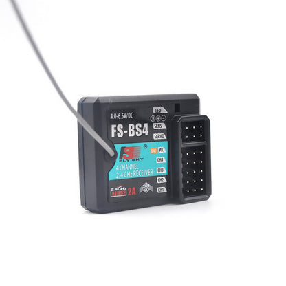 4CH FS-BS4 2.4G RC Receiver Kit with Gyro for FS-IT4S FS-GT5 AFHDS2A Transmitter