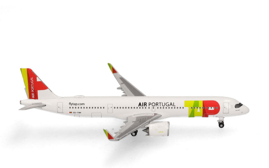 1:500 Herpa TAP Portugal AIRBUS A321neo Passenger Aircraft Diecast Plane Model