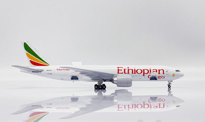 1:400 JC Wings Ethiopian Cargo BOEING 777-200F Airplane Diecast Aircraft Model
