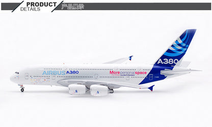 1:400 Aviation AIRBUS A380 Passenger Airplane Diecast Plane Aircraft Model