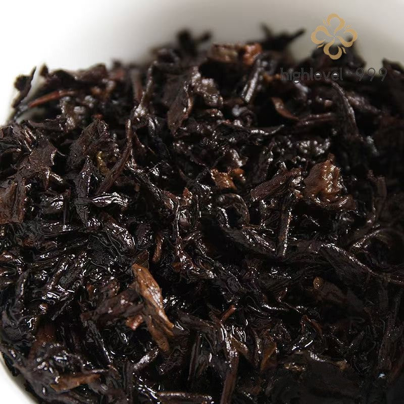100g Ripe Pu'er Mini Tea Cake 2009 Raw Material Golden Bud Court Grade Pu'er Tea