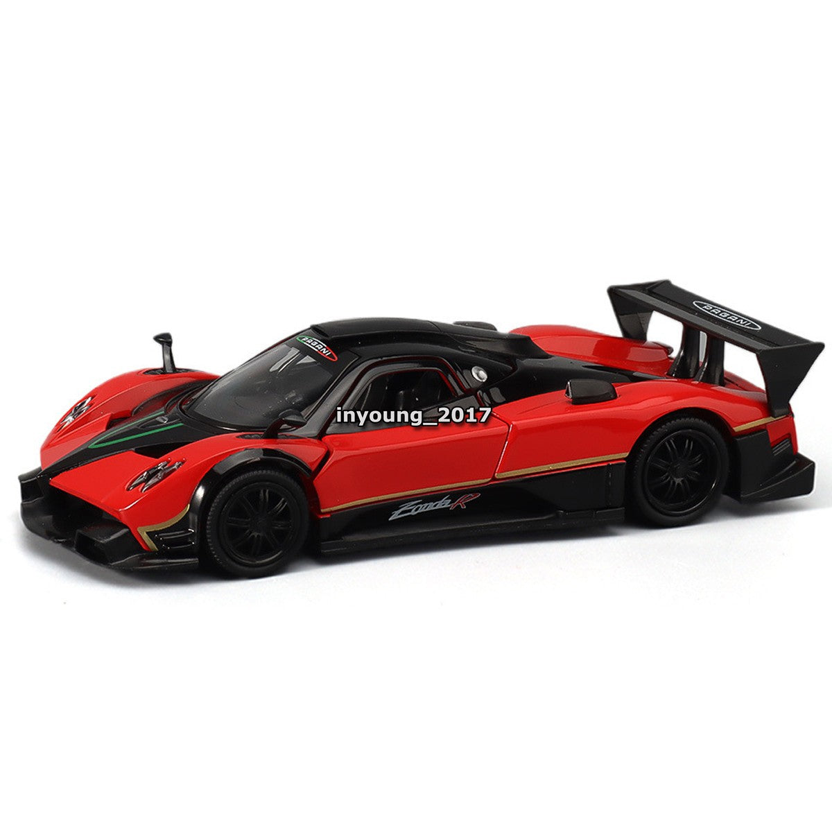 1/32 Pagani Zonda R Model Car Diecast Toy Cars Toys for Boys Kids Gifts Red