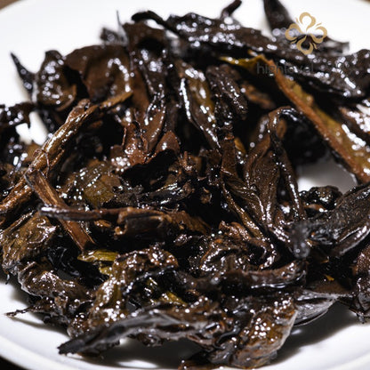 357G Ripe Pu'er Tea Cake Yunnan Bingdao 2016 Compressed Dry Leaf Tea -