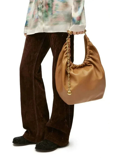 Shoulder Bag Blogger Same Cowhide Chain Underarm Bag Handbag