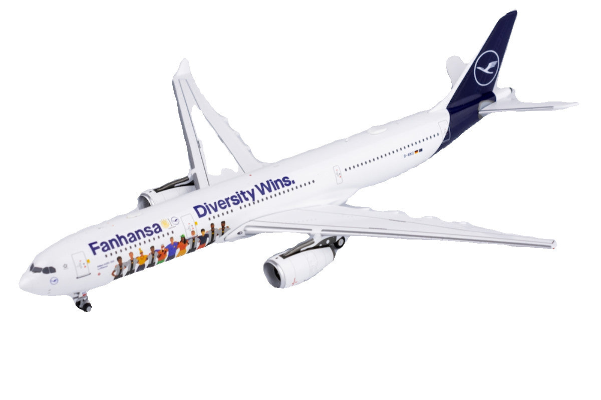 1:400 NGmodels Lufthansa Airbus A330-300 Passenger Airplane Diecast Plane Model