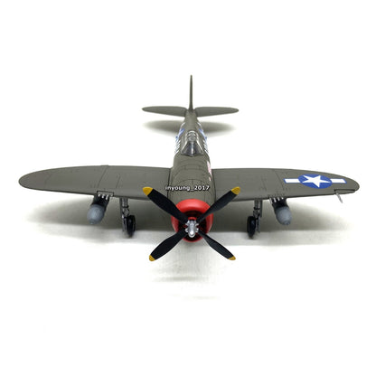 1/72 WWII P-47 Thunderbolt Fighter Airplane Model Diecast Military Plane Model
