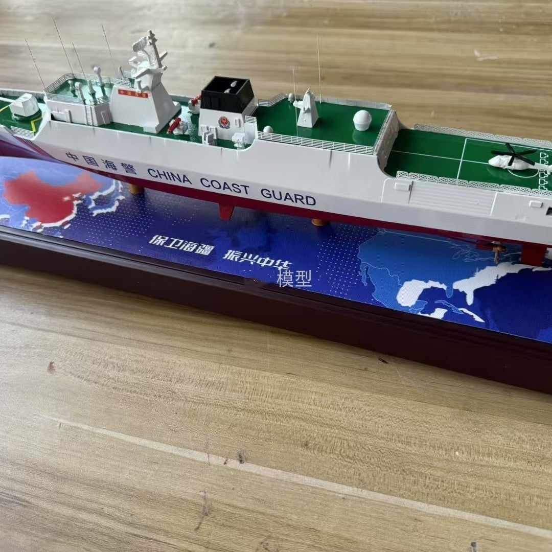 1:200 60CM CHINA COAST GUARD Ship 056 Frigate Battle Ship Diecast Model