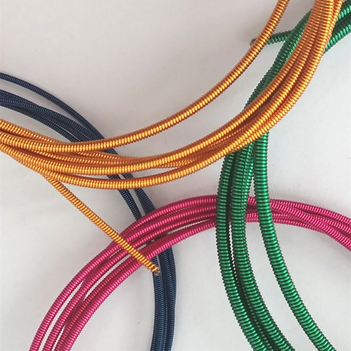 4PCS Steel + Nickel Alloy Electric Bass Strings Four Color Bass Guitar String
