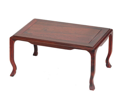 Rosewood Legged High Table Fishbowl Stand Bonsai Vase Flower Rack Display Base