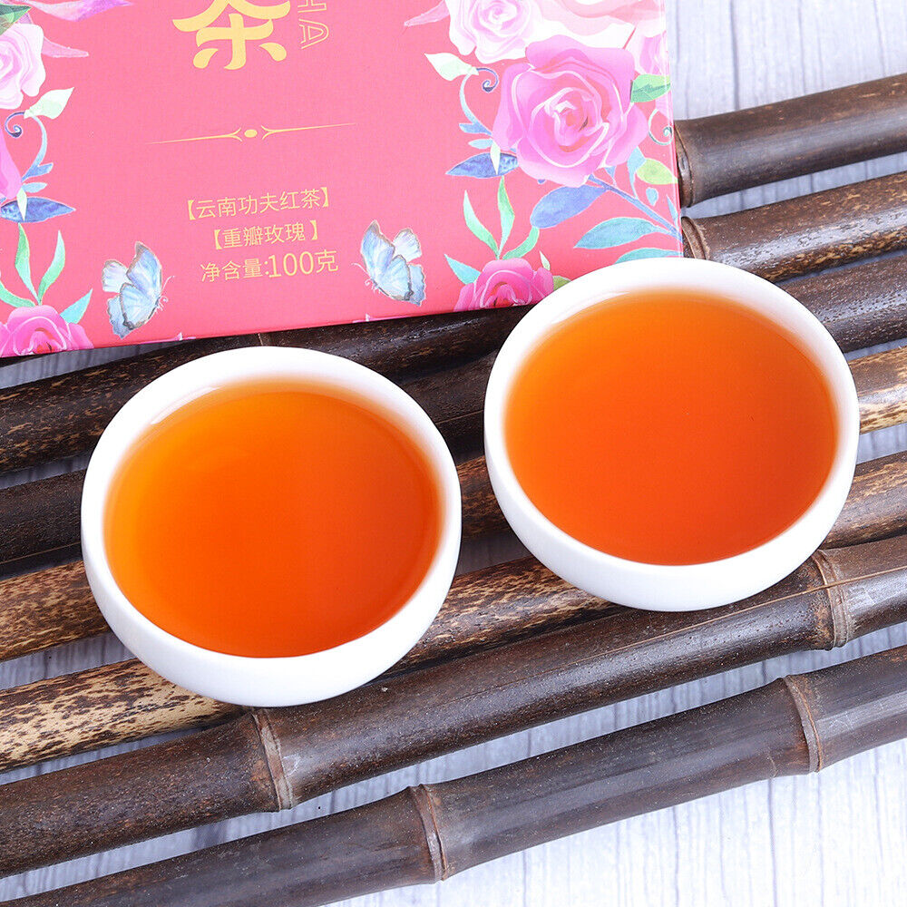 100g Yunnan Kung Fu Black Tea Rose Black Tea Cake Mini Rose Black Tea Small Cake