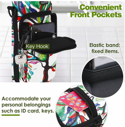 Water Bottle Holder Bag Universal Water Mug Pouch Sports Outdoor Travel Camping